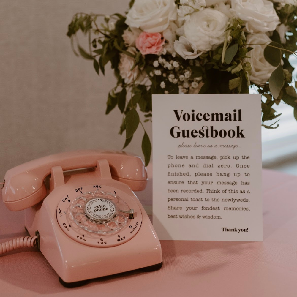 The Blossom Audio Guestbook